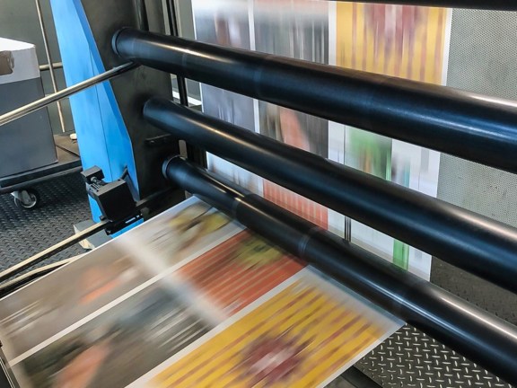 hubergroup Print Solutions has introduced the first coldset and heatset oil-free and low-migration inks for food-compliant paper packaging
