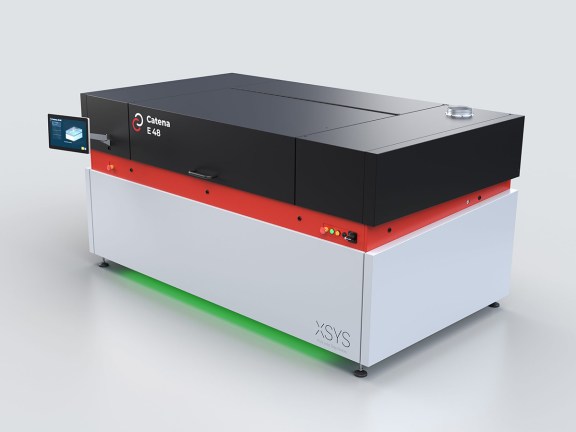 XSYS has introduced ThermoFlexX Catena-E 48, a unit for LED exposure of flexographic printing plates