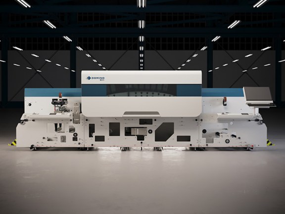 Domino Printing Sciences has been developing the new digital retrofit module for integration or retrofitting into flexographic presses to offer hybrid printing