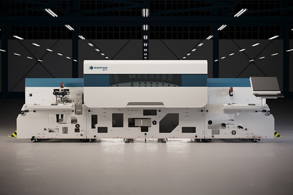Domino Printing Sciences has been developing the new digital retrofit module for integration or retrofitting into flexographic presses to offer hybrid printing