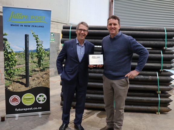 New Zealand-based company Future Post has celebrated opening its second factory in Blenheim, which will more than double its recycling capacity