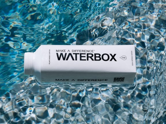 The Boxed Beverage Company has partnered with Tetra Pak, a global food and beverage packaging company to launch Waterbox, a sustainably-packaged alkaline water sourced directly from Cottonwood Springs in Victoria