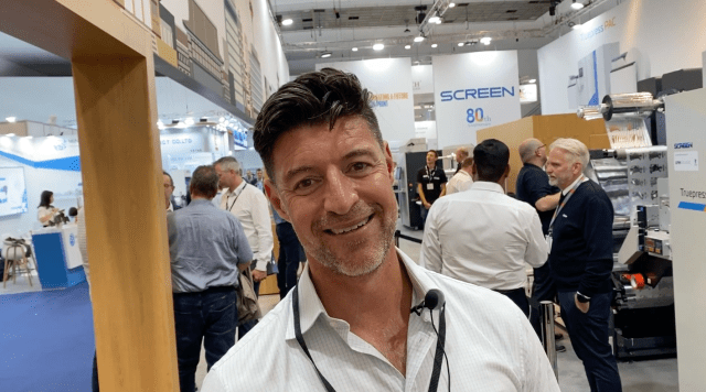 Log of Jack Malki, director of Jet Technologies talks about the new Screen equipment available at Labelexpo Europe 2023