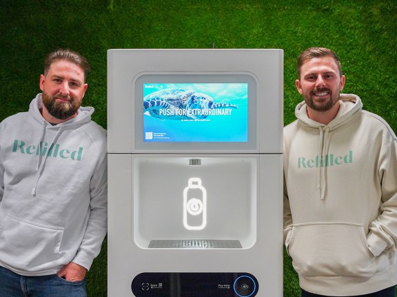 Refilled, a new Sydney-based climate tech start-up on a mission to eliminate the single-use plastic bottle waste caused by the vending industry, has launched this week with two Australian customers