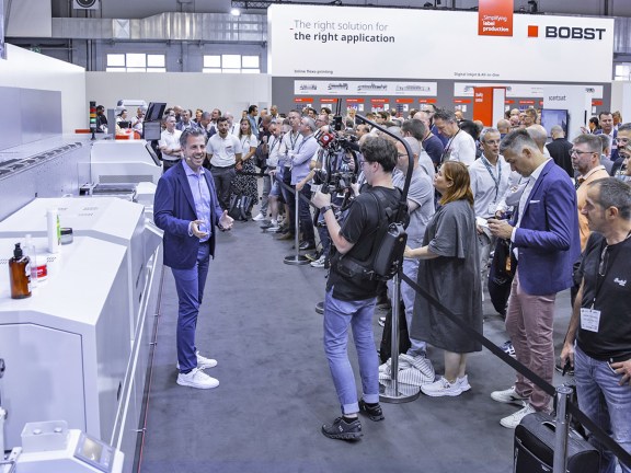 Bobst has taken to the show floor at Labelexpo Europe 2023 to share four days of new strategic partnerships, collaborations and innovations, customer success stories, networking and live demonstrations to celebrate past, present and future of label production