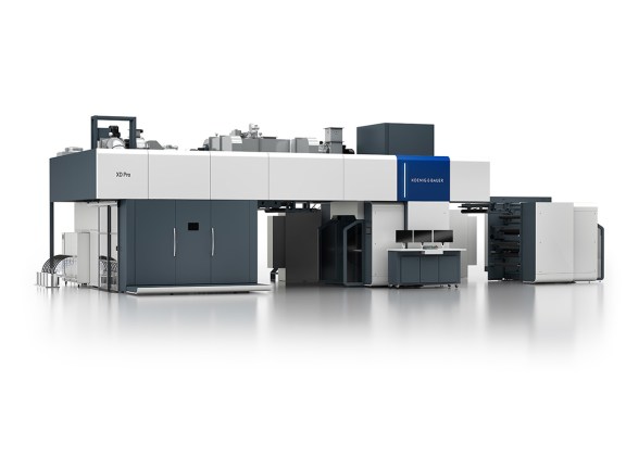 Koenig & Bauer has unveiled XD Pro CI Flexo, the next generation press that takes performance reliability, process consistency and efficiency to new levels of productivity